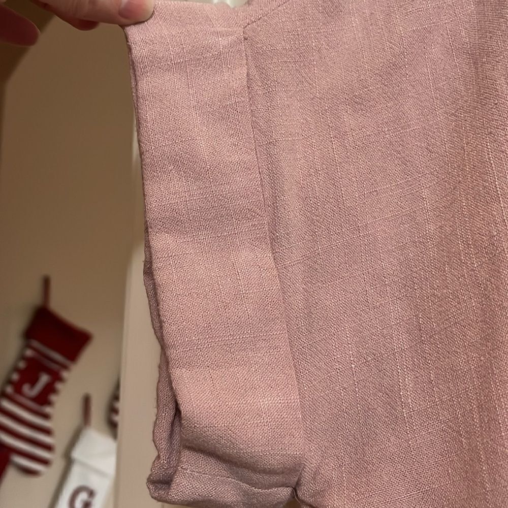 Pink maternity hi-low top - Picture 5 of 8